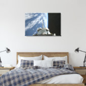 Space Shuttle Endeavor's laadbay Canvas Afdruk (Insitu (Slaapkamer))