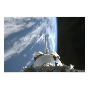 Space Shuttle Endeavor's laadbay Foto Afdruk