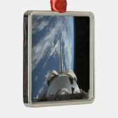 Space Shuttle Endeavor's laadbay Metalen Ornament (Rechts)