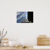 Space Shuttle Endeavor's laadbay Poster (Keuken)