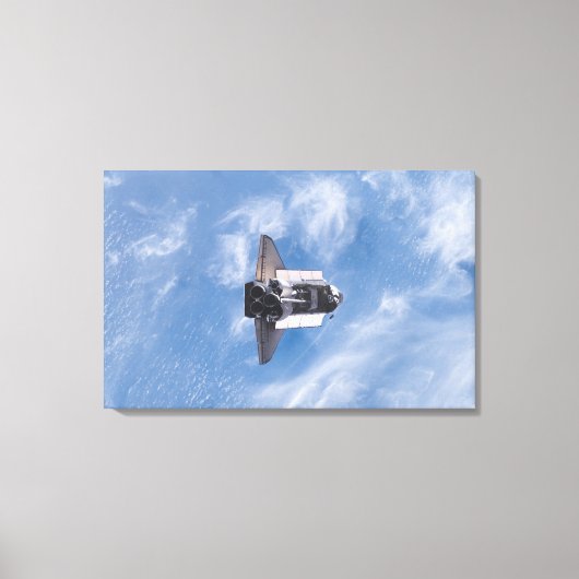 Space Shuttle Endeavour 26 Canvas Afdruk (Voorkant)