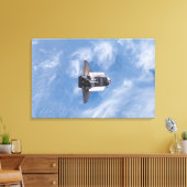 Space Shuttle Endeavour 26 Canvas Afdruk (Insitu (Woonkamer))