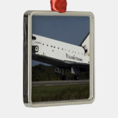 Space Shuttle Endeavour 27 Metalen Ornament (Rechts)