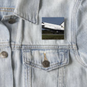 Space Shuttle Endeavour 27 Vierkante Button 5,1 Cm (In situ)