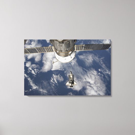Space Shuttle Endeavour 8 Canvas Afdruk (Voorkant)