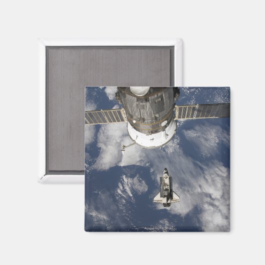 Space Shuttle Endeavour 8 Magneet (Voorkant / Achterkant)