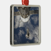 Space Shuttle Endeavour 8 Metalen Ornament (Rechts)