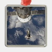 Space Shuttle Endeavour 8 Metalen Ornament (Voorkant)