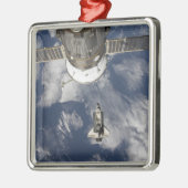 Space Shuttle Endeavour 8 Metalen Ornament (Links)