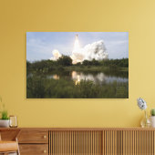 Space Shuttle Endeavour gaat van start 7 Canvas Afdruk (Insitu (Woonkamer))