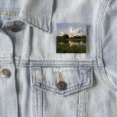 Space Shuttle Endeavour gaat van start 7 Vierkante Button 5,1 Cm (In situ)