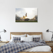Space Shuttle Endeavour gaat van start 8 Canvas Afdruk (Insitu (Slaapkamer))