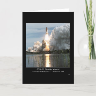 Space Shuttle Endeavour Lift-off STS-69 Kaart