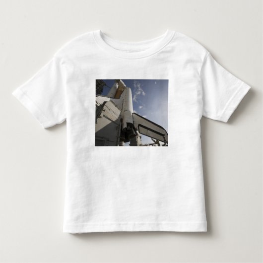 Space Shuttle Endeavour op het lanceerplatform 6 Kinder Shirts (Voorkant)
