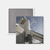 Space Shuttle Endeavour op het lanceerplatform 6 Magneet (Voorkant / Achterkant)