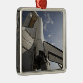 Space Shuttle Endeavour op het lanceerplatform 6 Metalen Ornament (Rechts)