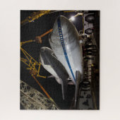 Space Shuttle Enterprise bovenop de 747 Legpuzzel (Verticaal)