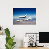 Space Shuttle Enterprise Test Flight Poster (Thuiskantoor)