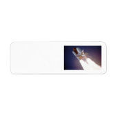 Space Shuttle Etiket (Voorkant)
