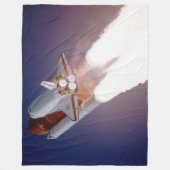 SPACE SHUTTLE FLEECE DEKEN (Voorkant)