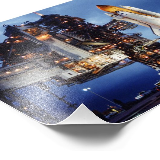 Space Shuttle-foto Foto Afdruk (Hoek)