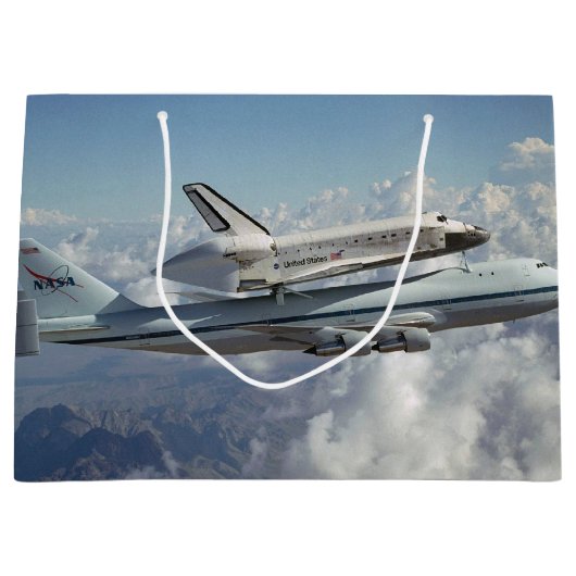 Space Shuttle Groot Cadeauzakje (Voorkant)