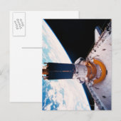 Space Shuttle in Orbit 2 Briefkaart (Voorkant / Achterkant)