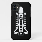 Space shuttle iPhone case | Aangepaste telefoondek (Achterkant)