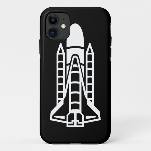 Space shuttle iPhone case | Aangepaste telefoondek (Achterkant)