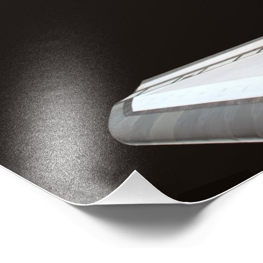 Space Shuttle-laadbay van Discovery Foto Afdruk (Hoek)