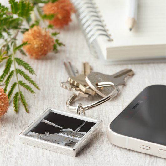 Space Shuttle-laadbay van Discovery Sleutelhanger (Zijkant)