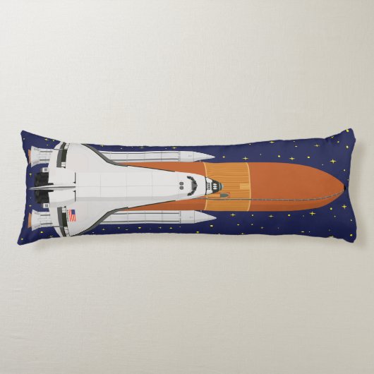 Space Shuttle Lichaamskussen (Voorkant)