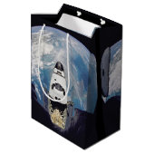Space Shuttle Medium Cadeauzakje (Achterkant Gekanteld)