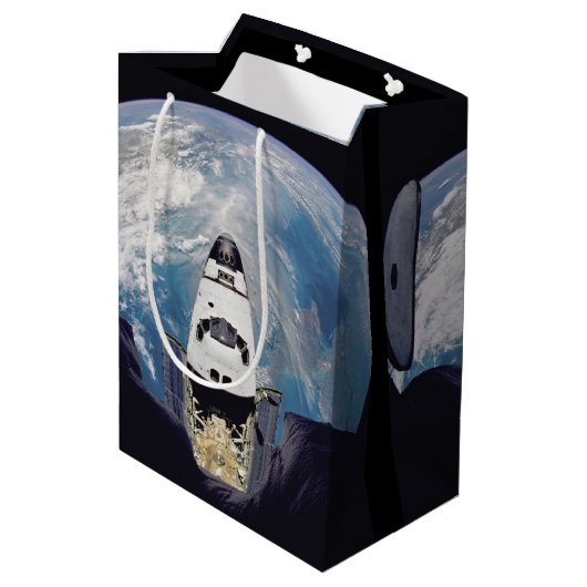 Space Shuttle Medium Cadeauzakje (Achterkant Gekanteld)