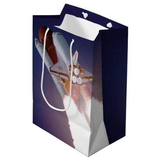 Space Shuttle Medium Cadeauzakje (Voorkant Gekanteld)