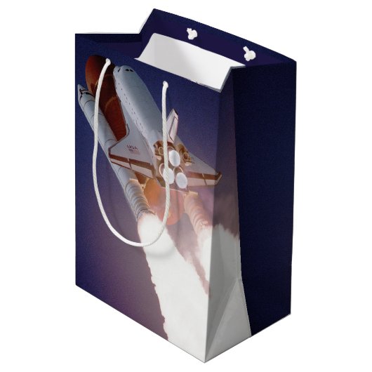 Space Shuttle Medium Cadeauzakje (Achterkant Gekanteld)