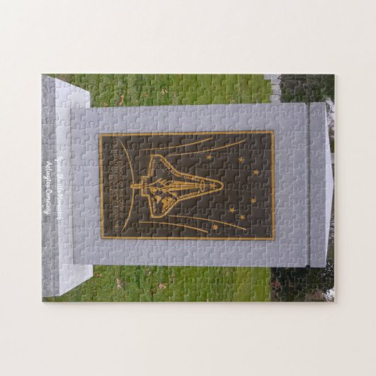 Space Shuttle Memorial Arlington begraafplaats Legpuzzel (Horizontaal)