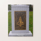 Space Shuttle Memorial Arlington begraafplaats Legpuzzel (Verticaal)