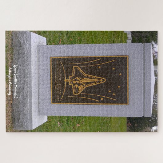 Space Shuttle Memorial Arlington begraafplaats Legpuzzel (Horizontaal)