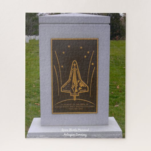 Space Shuttle Memorial Arlington begraafplaats Legpuzzel (Verticaal)