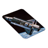 Space Shuttle met Open Cargo Bay Magneet (Rechterzijde)