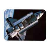 Space Shuttle met Open Cargo Bay Magneet (Horizontaal)