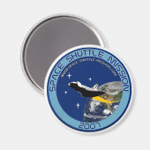 Space Shuttle Mission Magnet #1 (Voorkant / Achterkant)