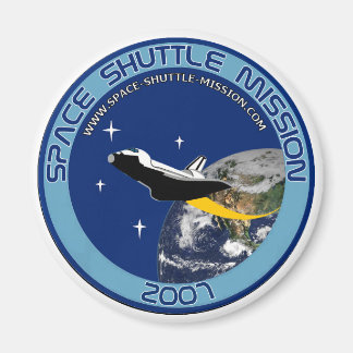 Space Shuttle Mission Magnet #1
