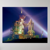 Space Shuttle Mission STS-1 Launch Pad A Poster (Voorkant)