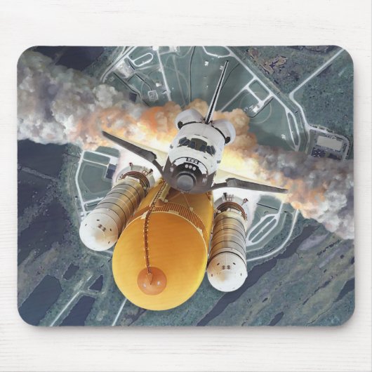 Space Shuttle Mousepad Muismat (Voorkant)