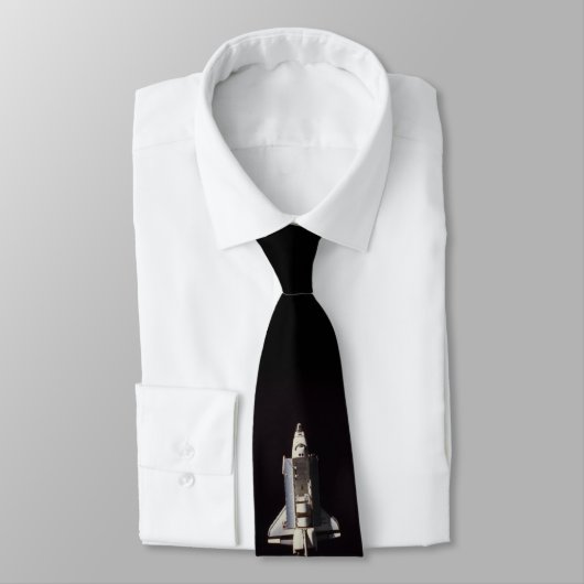Space Shuttle Ontwerper Stropdas Necktie (Gebonden)