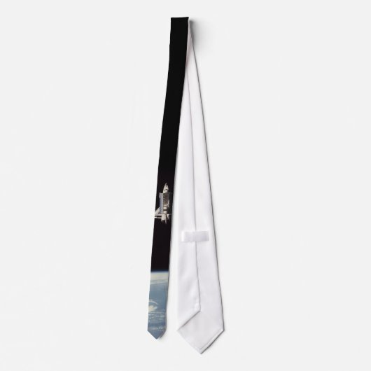Space Shuttle Ontwerper Stropdas Necktie (Achterkant)
