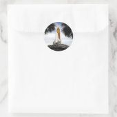 SPACE SHUTTLE RONDE STICKER (Tas)