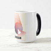 Space Shuttle  ruimtekunst. Magische Mok (Voorkant rechts)